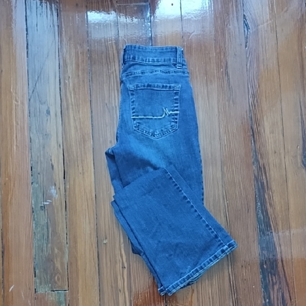 Maurices Blue Flare Wide Leg Jeans